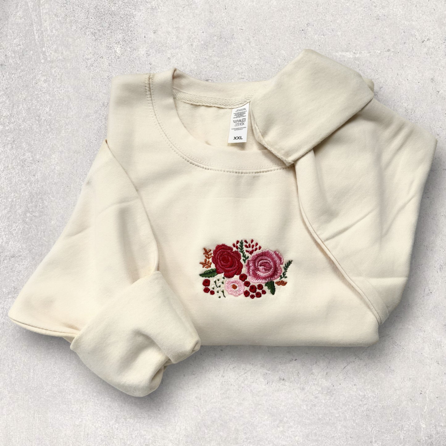 Embroidered Sweatshirt - 'Meet Me at Monet's'