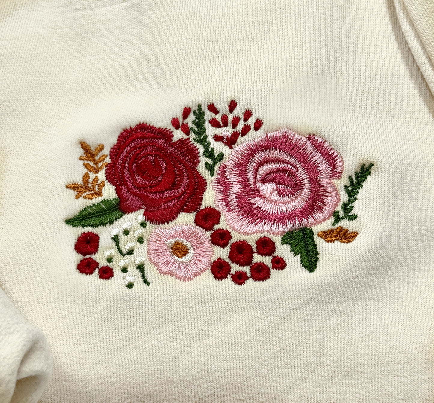 Embroidered Sweatshirt - 'Meet Me at Monet's'