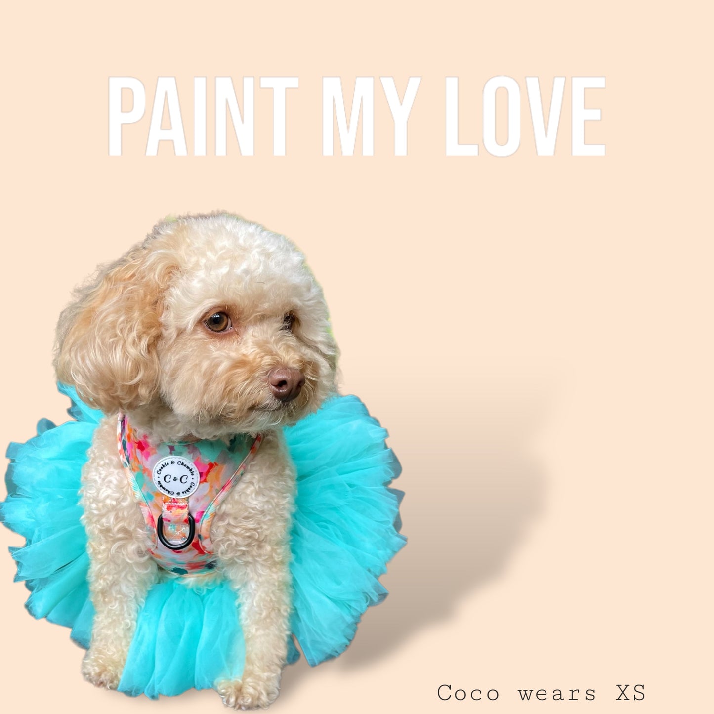 Adjustable Harness - 'Paint My Love'